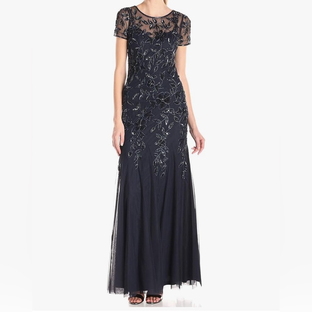 Adrianna Papell Evening Gown 6P